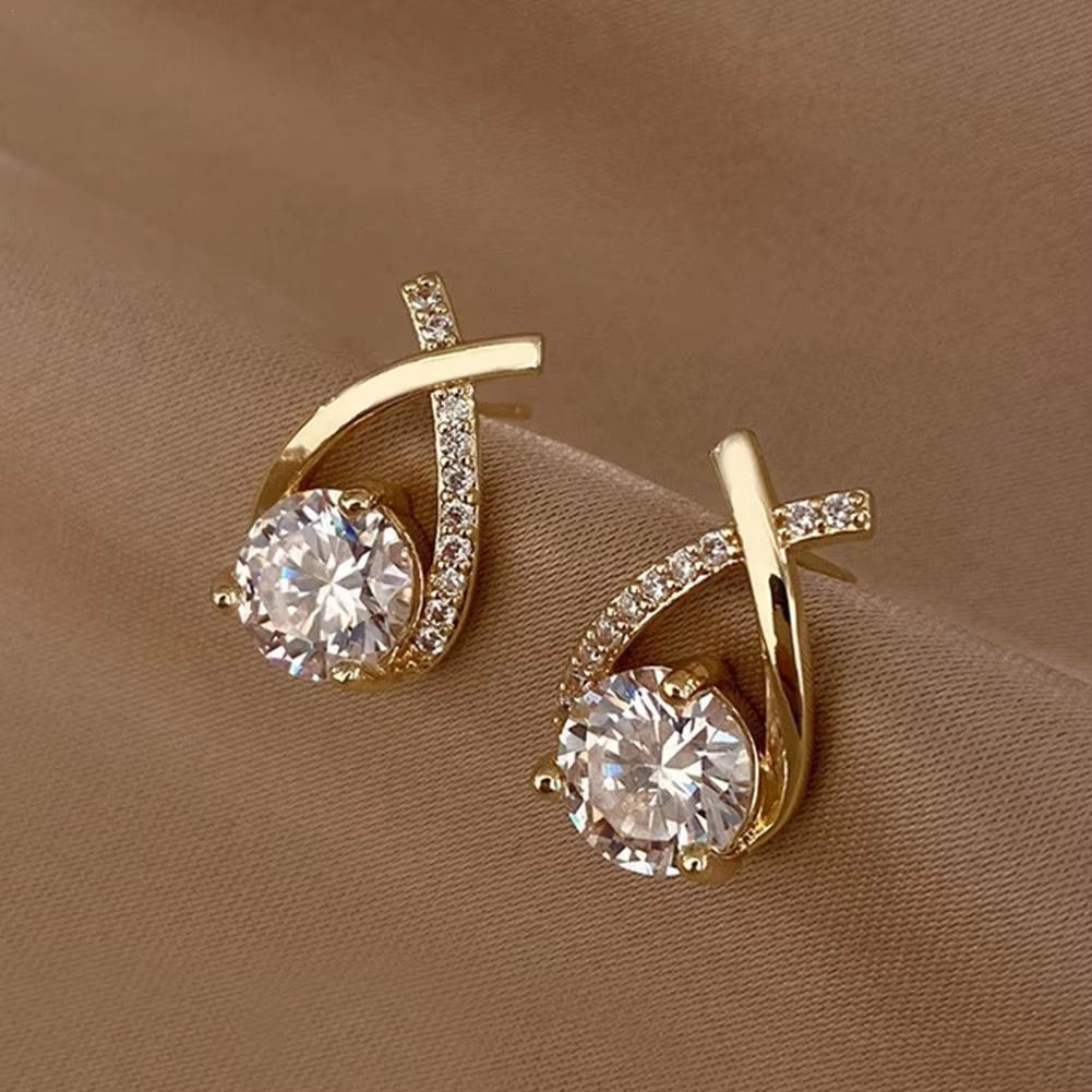 Cross Stud Earrings 