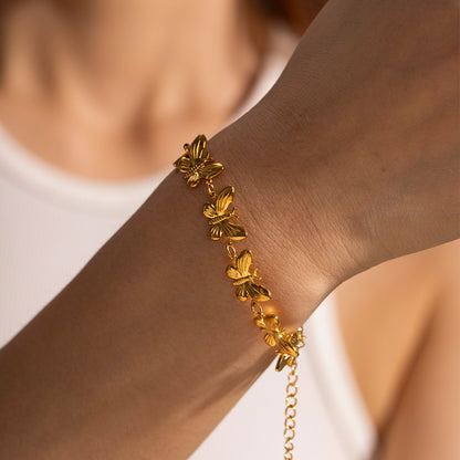 Luxury Stainless Steel Butterfly