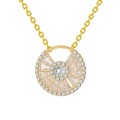 Circle Necklace Light Luxury Minority